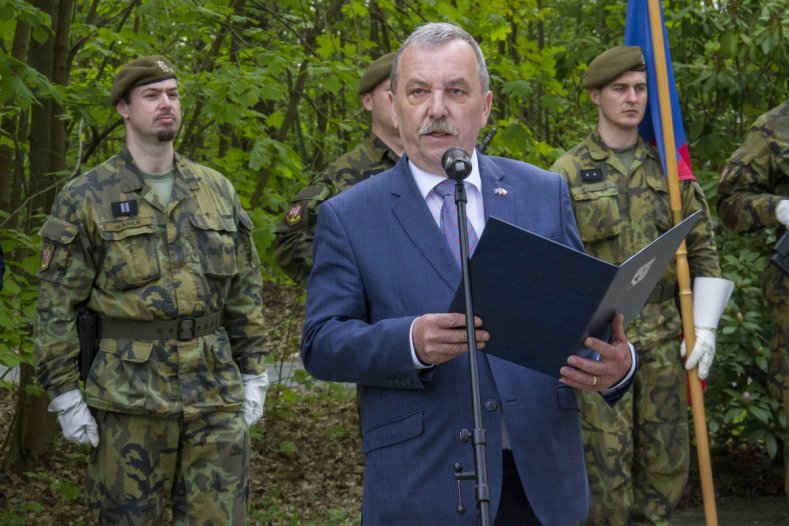 Zástupci kraje si připomněli tragédie z konce druhé světové války