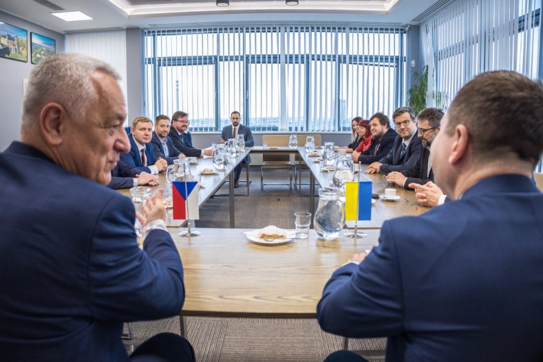 Olomoucký kraj navštívila delegace ukrajinského velvyslanectví