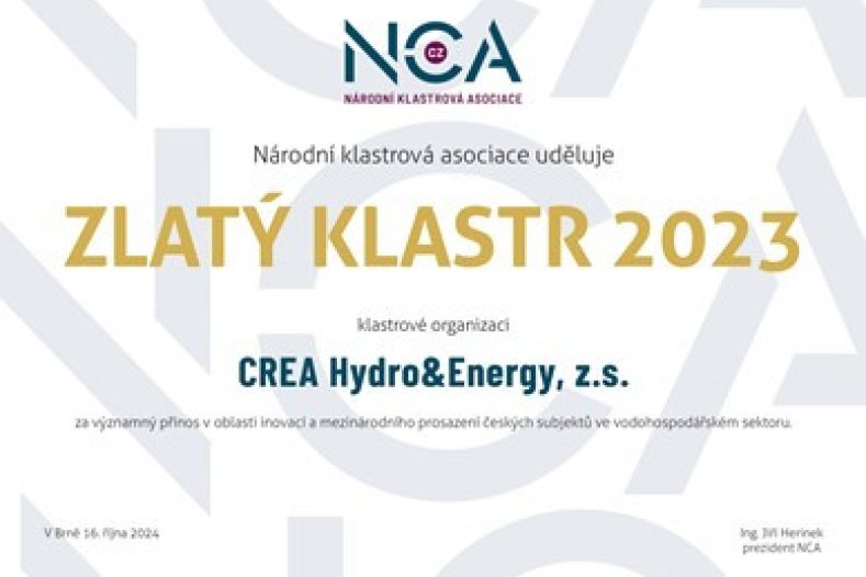 Zlatá klastr za rok 2023