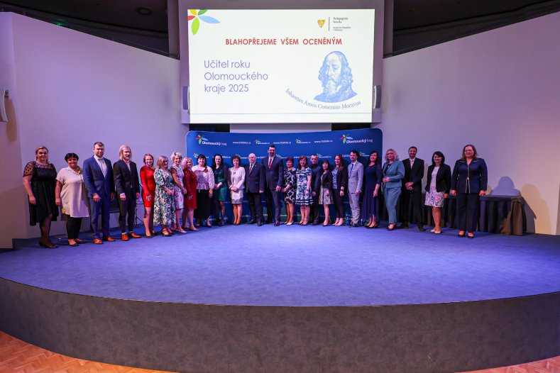Speciální den pro pedagogy z regionu. Olomoucký kraj je ocenil za jejich práci