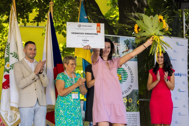 Kraj má novou vesnici roku, která se pyšní i nejlepší knihovnou