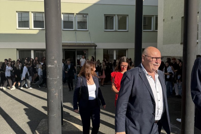 Hejtman začal školní rok v Jeseníku