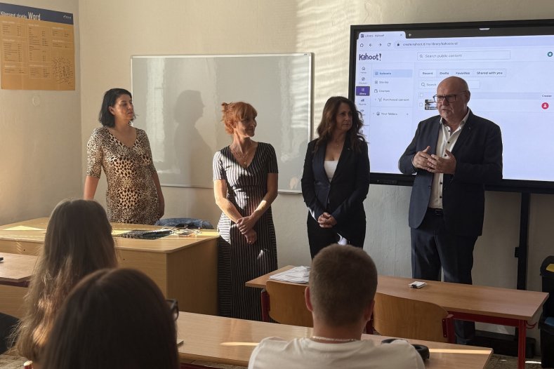 Hejtman začal školní rok v Jeseníku