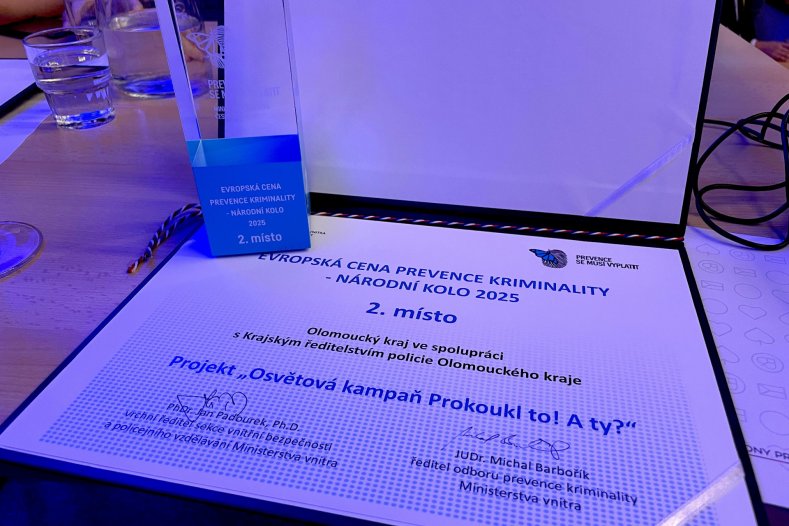  Pan Prokoukl uspěl v soutěži. Odnáší si druhé místo
