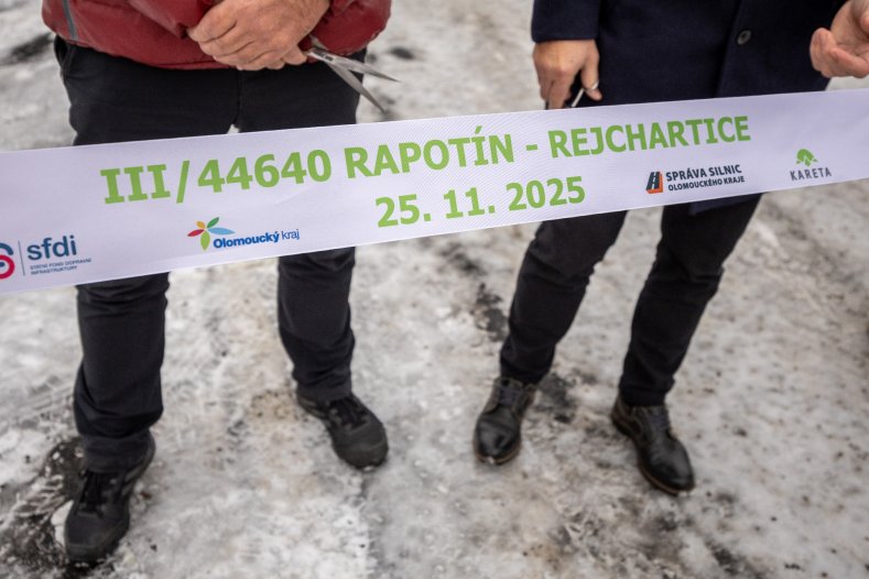 Do seznamu opravených krajských silnic přibyl nový úsek