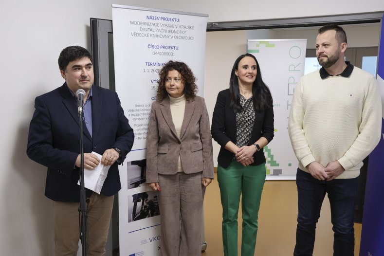  Největší krajská digitální knihovna je v Olomouci. Přispělo na ni hejtmanství
