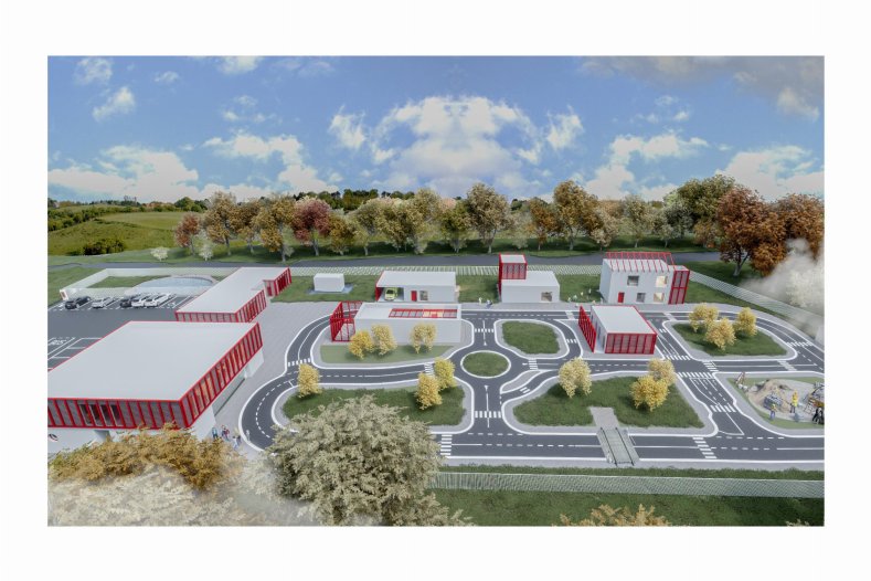  Spolupráce hasičů, policistů i záchranářů v Centru bezpečí. Olomoucký kraj bude mít unikátní vzdělávací komplex
