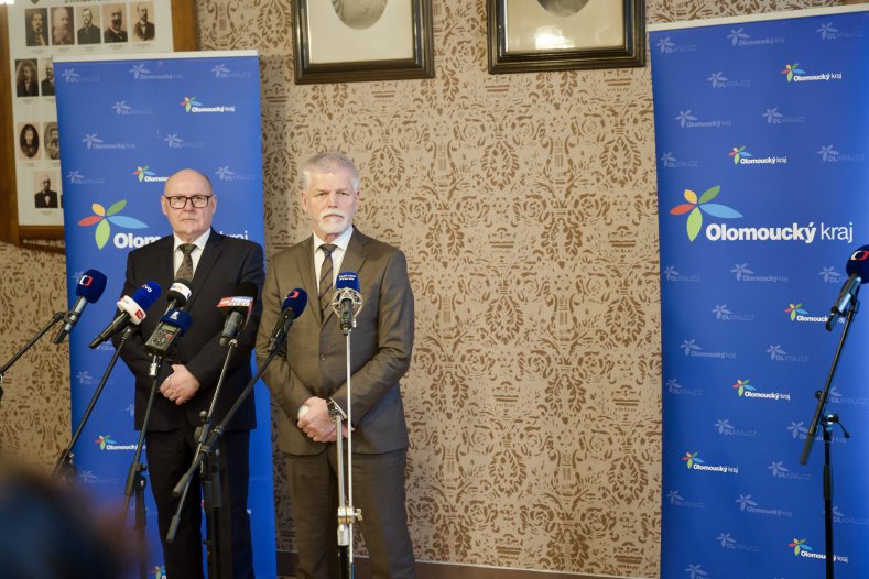 Prezident ukončil návštěvu Olomouckého kraje