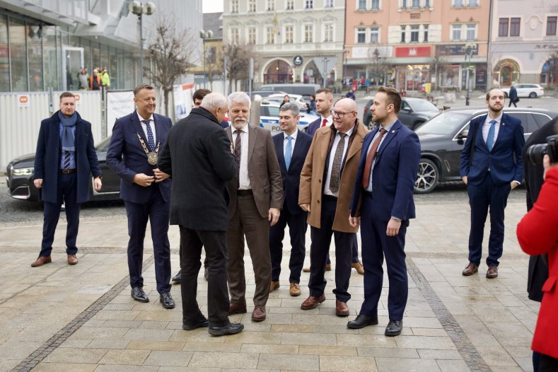 Prezident ukončil návštěvu Olomouckého kraje