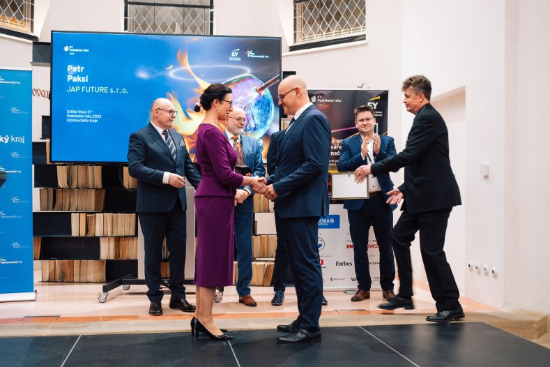  Podnikatelem roku 2025 Olomouckého kraje se stal Petr Paksi
