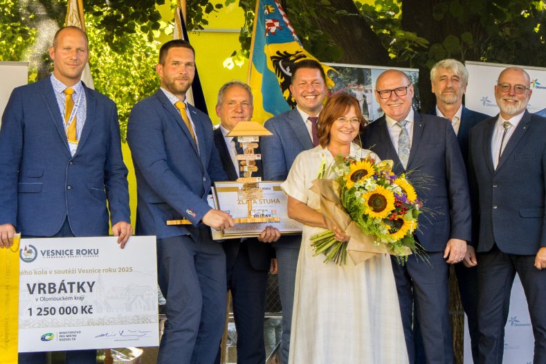 Loňský vítěz - obec Vrbátky