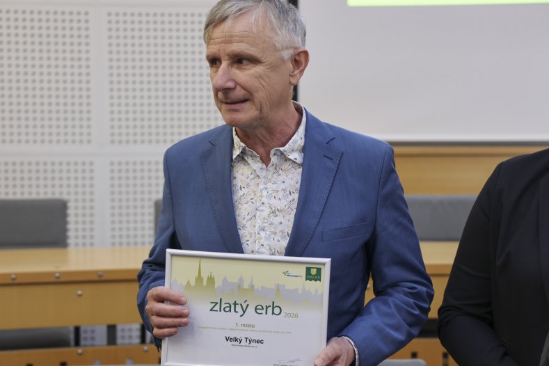 Zlatý erb za nejlepší web putuje do Velkého Týnce
