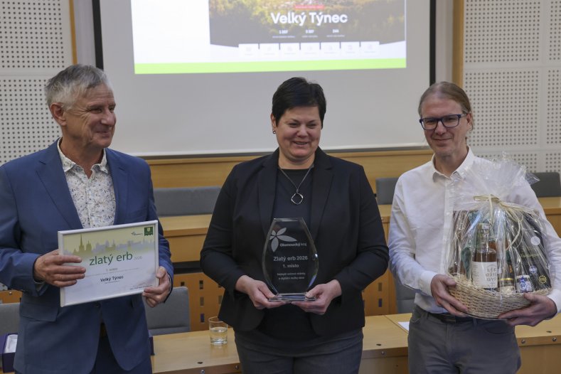  Zlatý erb za nejlepší web putuje do Velkého Týnce
