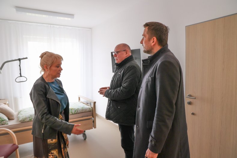  Nový pavilon domova pro seniory je v provozu. Kraj dal na stavbu v Července milióny korun
