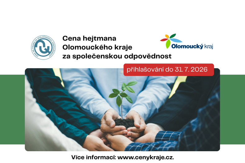 Zahájení soutěže Cena hejtmana Olomouckého kraje za společenskou odpovědnost
