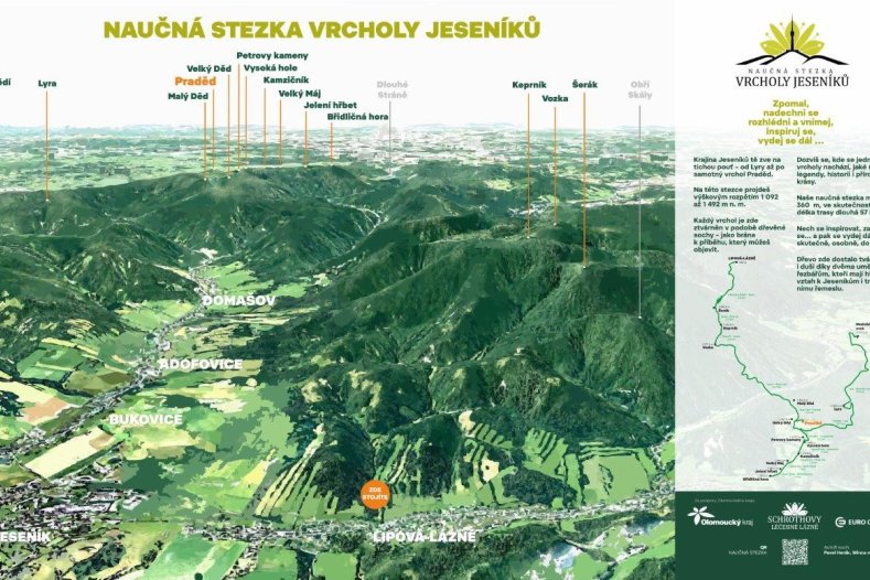Naučná stezka Vrcholy Jeseníků