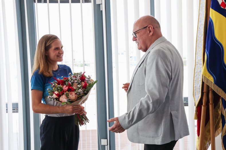  Ze školního hřiště na mistroství světa. Běžkyně přivezla na kraj zlatou medaili