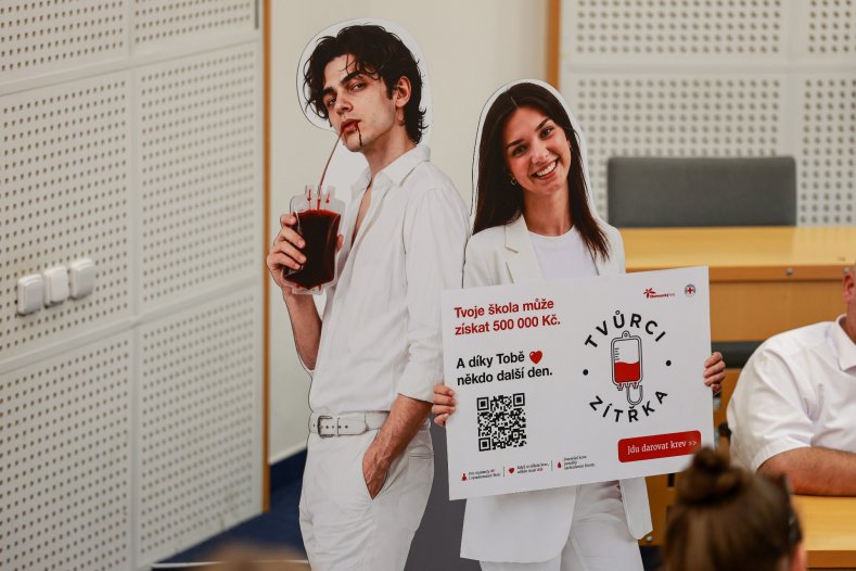  Kraj hledá nové hrdiny mezi studenty. Podpoří dárcovství krve
