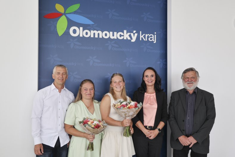  Kraj přivítal úspěšnou vodní slalomářku Valentýnu Kočířovou
