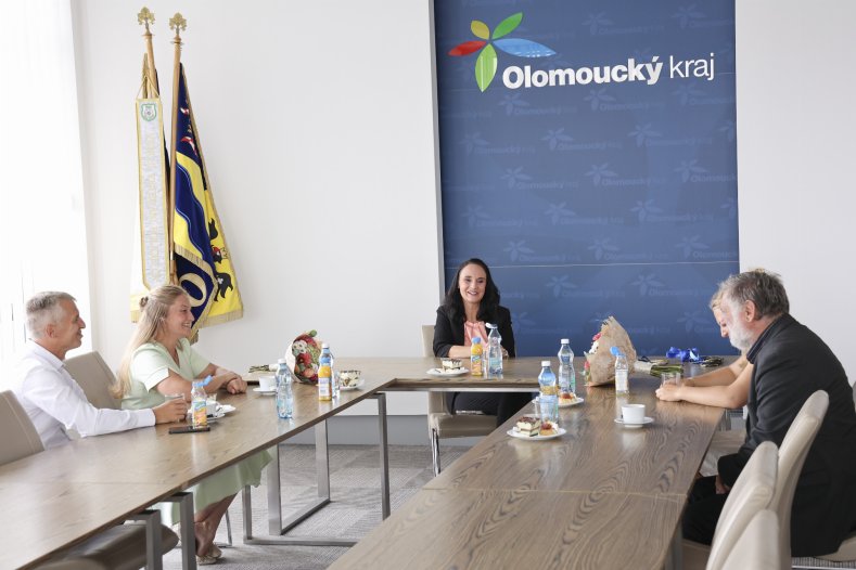  Kraj přivítal úspěšnou vodní slalomářku Valentýnu Kočířovou
