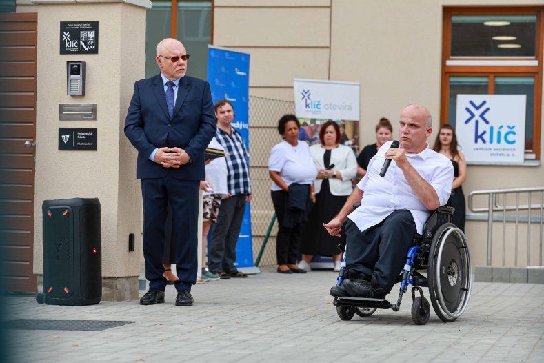 Klíč otevírá novou kapitolu. Zrekonstruovaný stacionář Domino nabídne klientům modernější zázemí