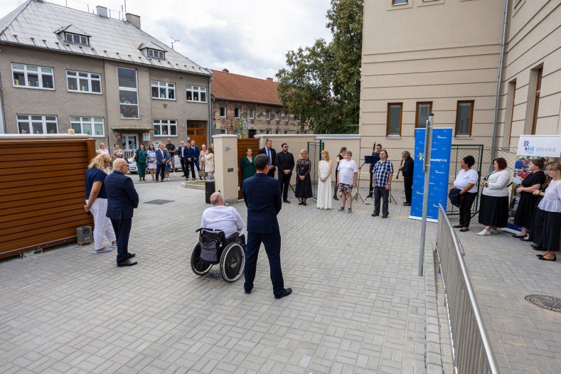 Klíč otevírá novou kapitolu. Zrekonstruovaný stacionář Domino nabídne klientům modernější zázemí