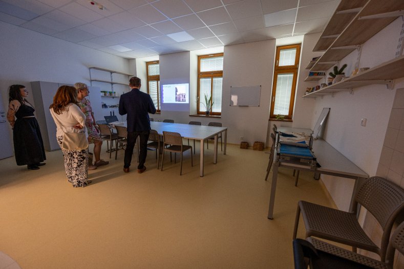 Klíč otevírá novou kapitolu. Zrekonstruovaný stacionář Domino nabídne klientům modernější zázemí