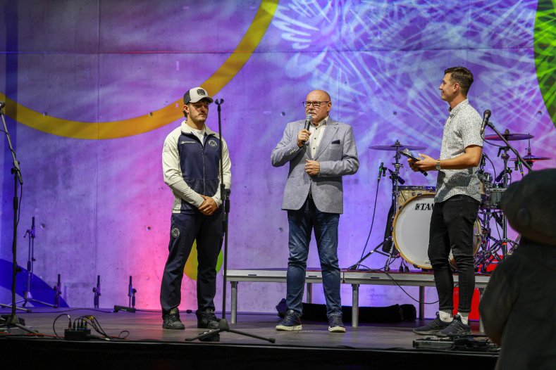  Olympijské medaile, zážitky i show. Kraj poděkoval mladým sportovcům za skvělou reprezentaci
