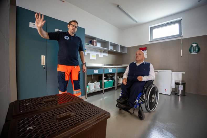 Záchranáři ve Šternberku mají novou základnu. Nabídne zázemí pro tři posádky