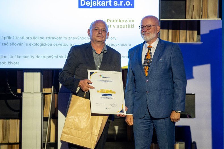  Svíčkárna, záchranka i sociální podnik. Kraj ocenil společenskou odpovědnost u firem i soukromníků
