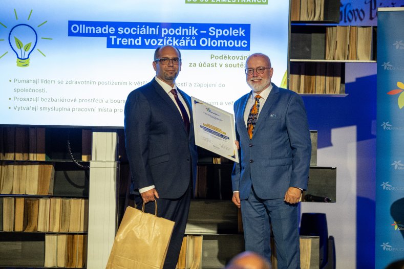  Svíčkárna, záchranka i sociální podnik. Kraj ocenil společenskou odpovědnost u firem i soukromníků
