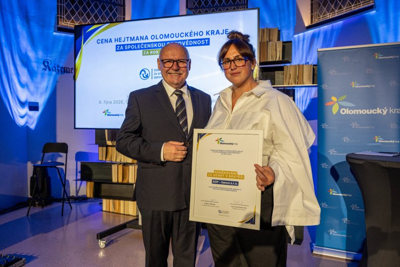  Svíčkárna, záchranka i sociální podnik. Kraj ocenil společenskou odpovědnost u firem i soukromníků
