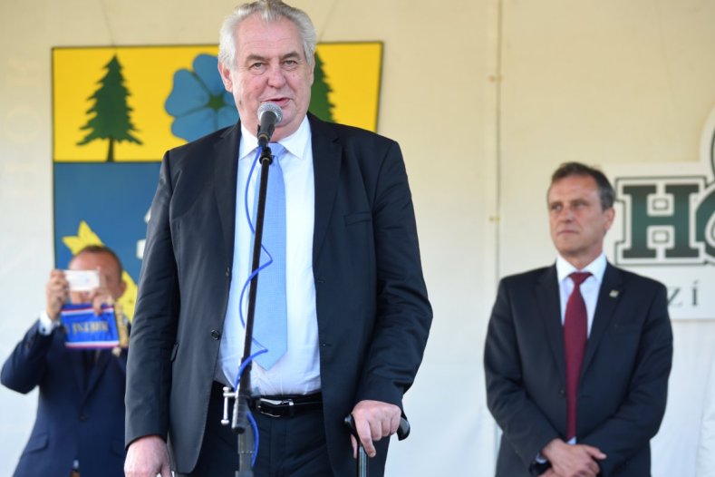 Prezident Miloš Zeman na návštěvě Olomouckého kraje
