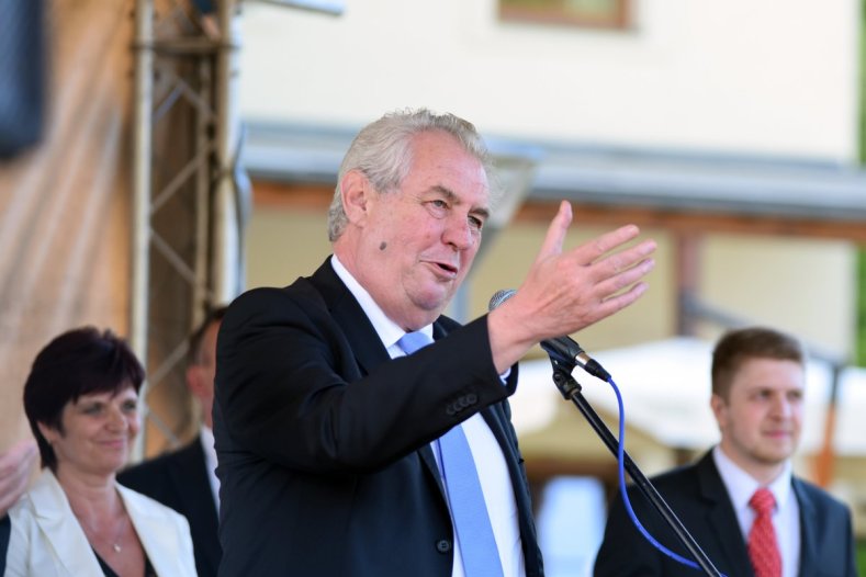 Prezident Miloš Zeman na návštěvě Olomouckého kraje