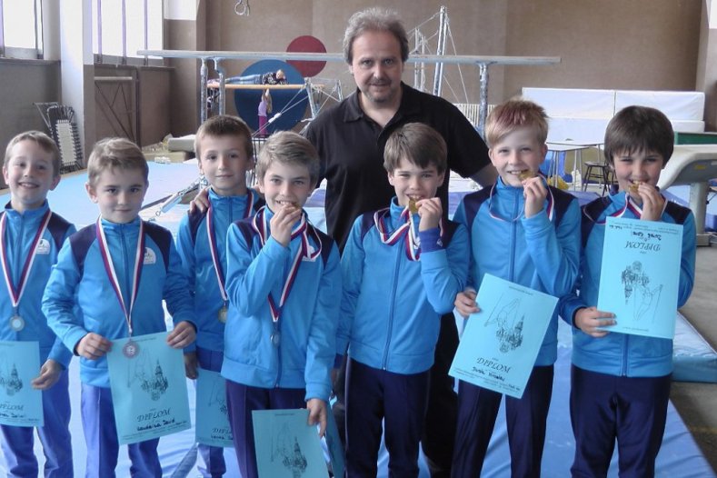 Šternberští gymnasté bodovali na Mistrovství ČR