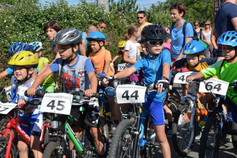 Dětský triatlon v Majetíně
