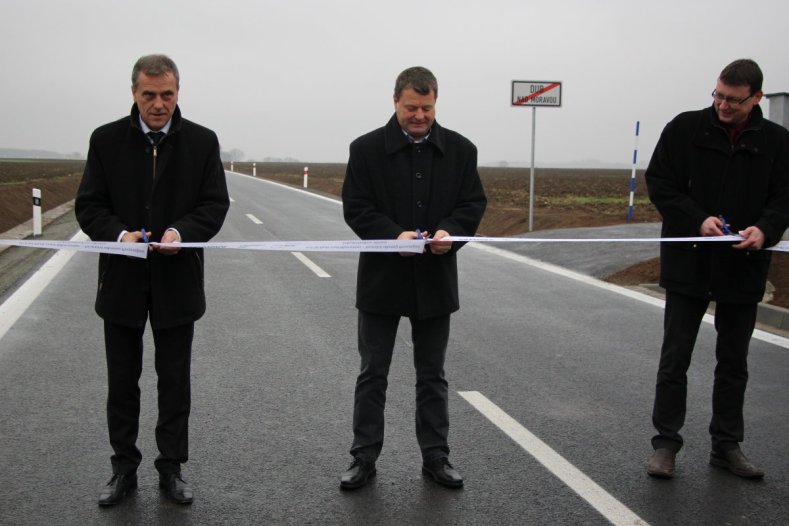 Hejtman Rozbořil: zrekonstruovali jsme důležitou dopravní spojnici mezi Prostějovem a Přerovem