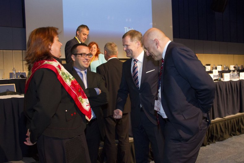 Hejtman Rozbořil vystoupil na sněmu Hospodářské komory v Olomouci