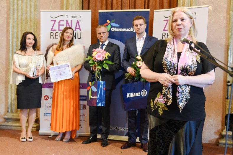 Držitelkou ocenění Žena regionu za Olomoucký kraj se stala Hana Pokorná