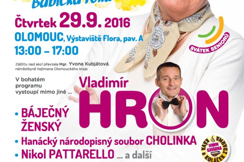 Pozor! Přihlášky do soutěže Babička Olomouckého kraje do soboty 10. září