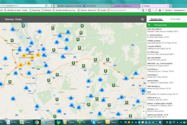 Lidé v Olomouckém kraji odevzdali k recyklaci téměř o třetinu více baterií. Pomáhá zapojení obchodních řetězců a škol 