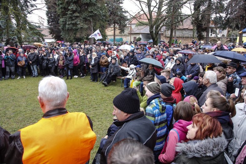 Setkáním s obyvateli Konicka završil prezident Miloš Zeman návštěvu Olomouckého kraje