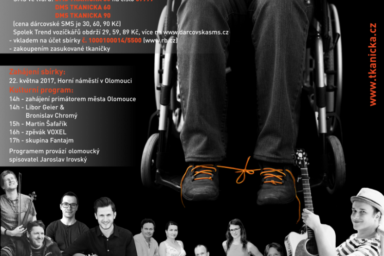 Zasukované tkaničky opět pomáhají, letos jubilejním 15. rokem