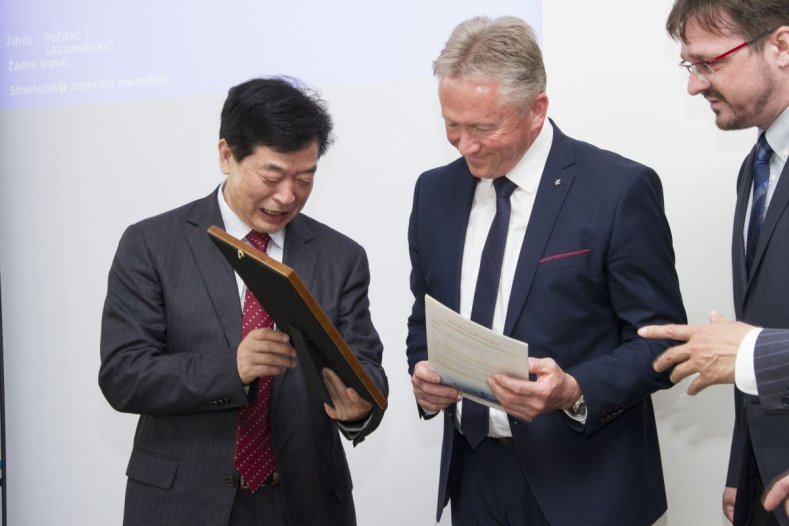 Náměstek hejtmana Pavel Šoltys přijal delegaci z čínské provincie Fujian