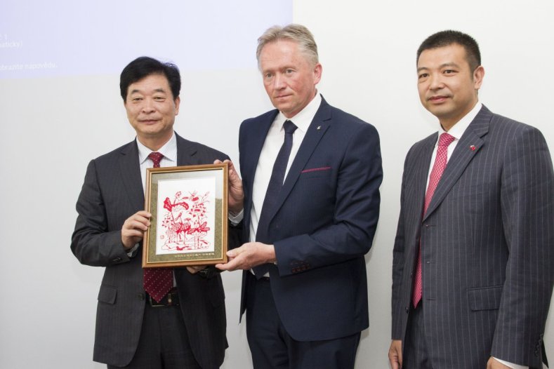 Náměstek hejtmana Pavel Šoltys přijal delegaci z čínské provincie Fujian