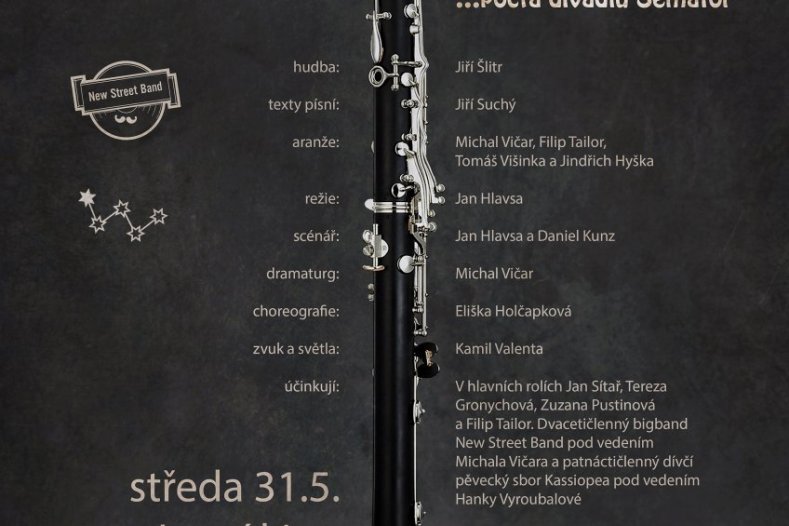 Kéž by tisíc klarinetů - velkolepá derniéra v OPEN AIR podání – náhradní termín; uvedeno v rámci Svátků města Olomouce