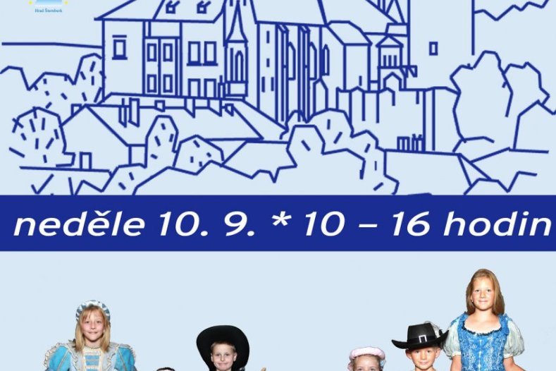 Speciální dětské prohlídky a půjčovna dětských kostýmů na hradě Šternberk