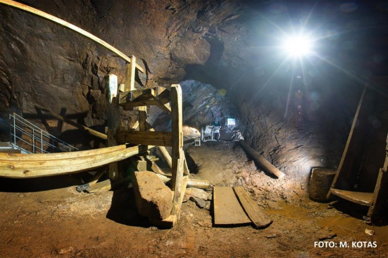 Poštovní štola Zlaté Hory Foto: MIC Zlaté Hory