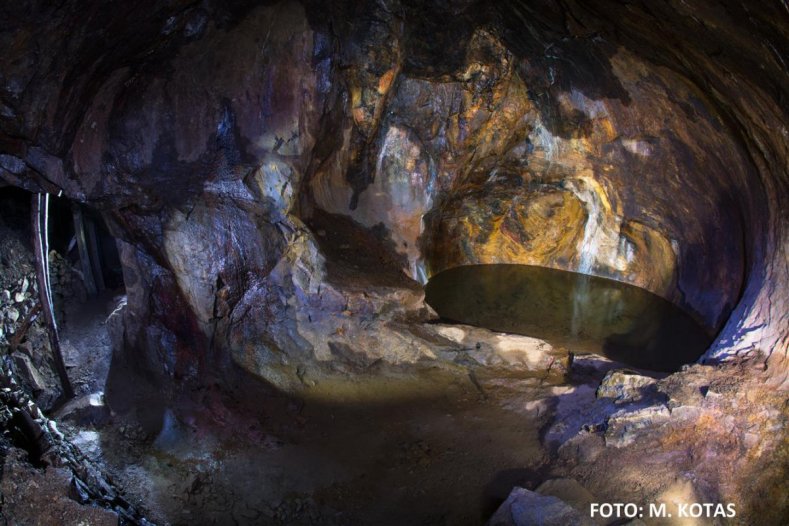 Poštovní štola Zlaté Hory Foto: MIC Zlaté Hory