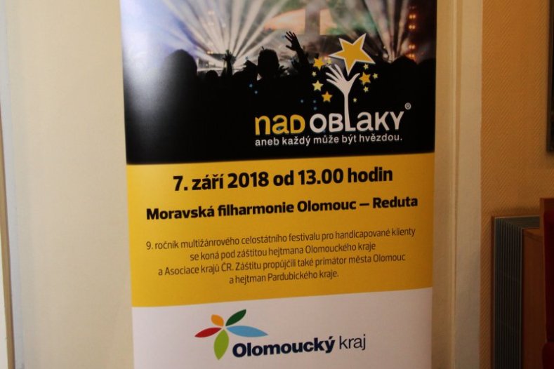 Hejtmanství podpořilo festival Nad oblaky